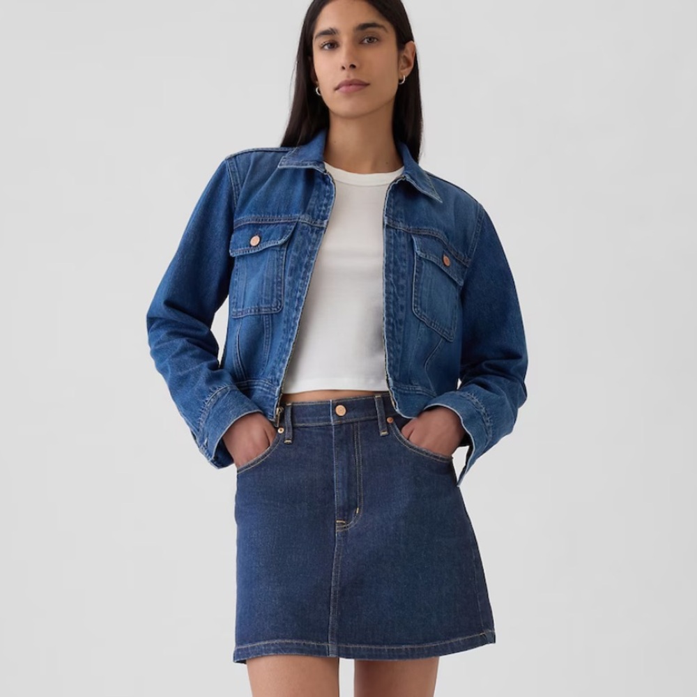 NWT Gap Denim Miniskirt